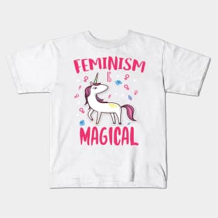 Feminism Is Magical Kids T-Shirt